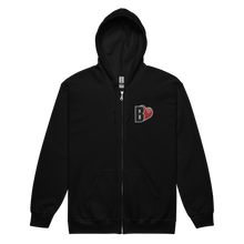 Load image into Gallery viewer, B.LOV Embroidered Unisex Zip Hoodie